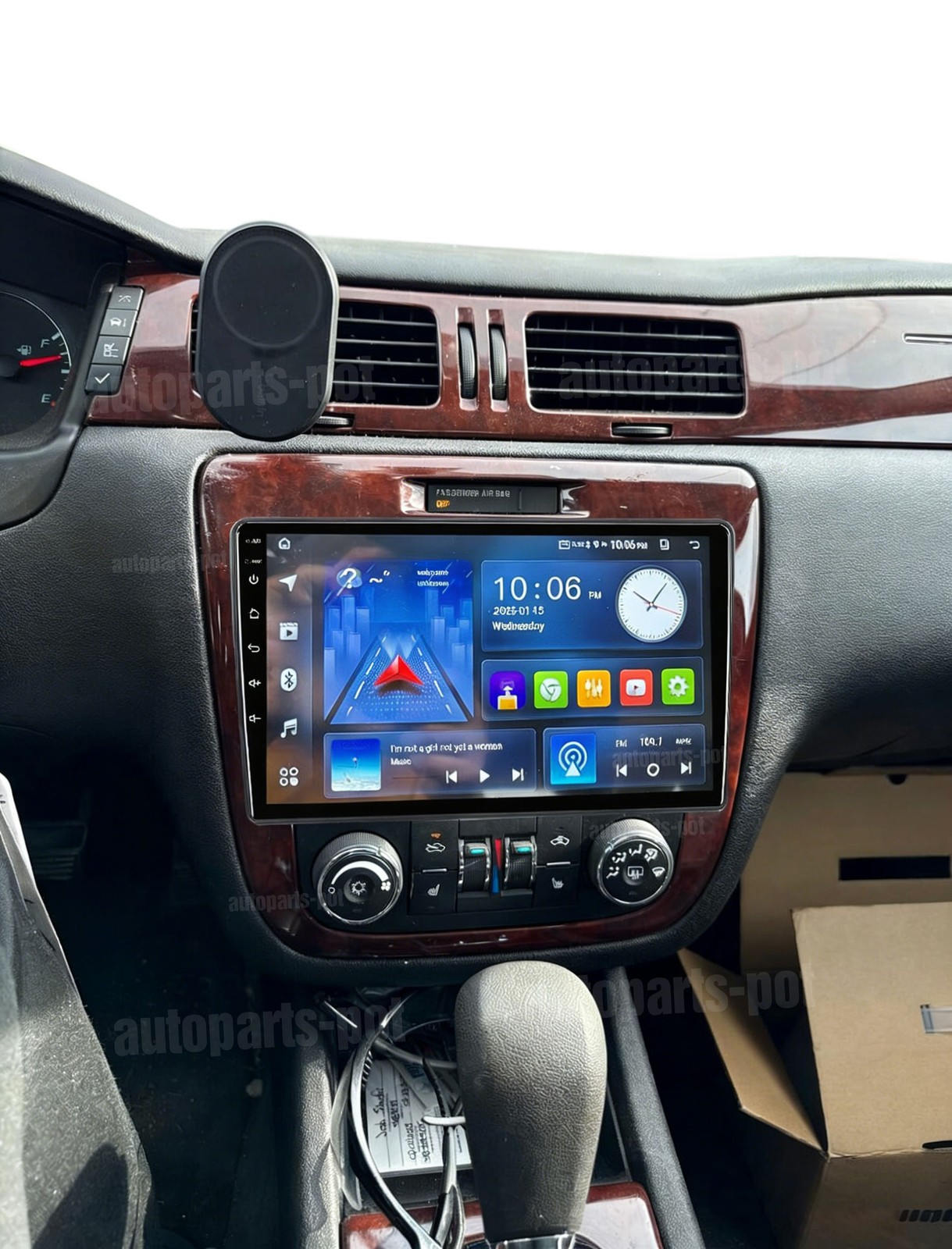 10” Android 13 Carplay For Chevrolet Impala 2006-2013 Radio Head Units Player