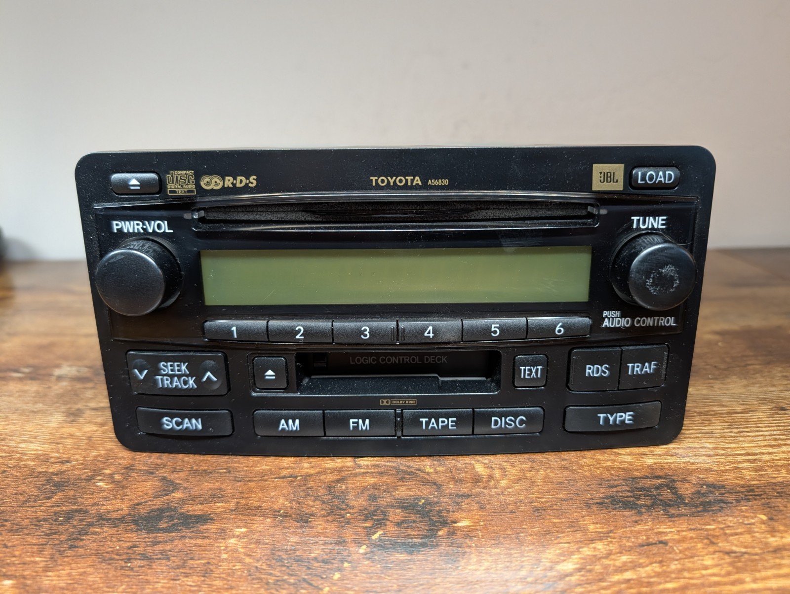 2004 – 2006 OEM Toyota Tundra JBL Radio 6 Disc CD Cassette 86120-0C140 PARTS!