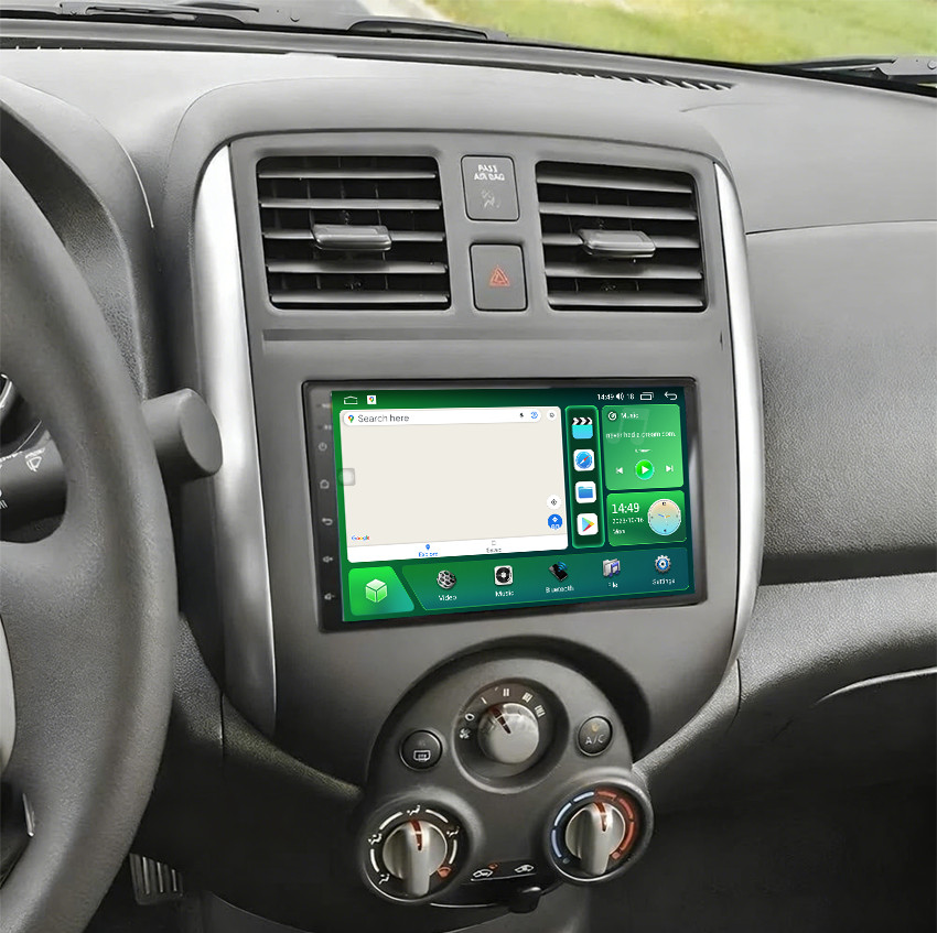 For Nissan Versa Multimedia Car Navi Video 2012-2019 Android GPS Carplay Radio