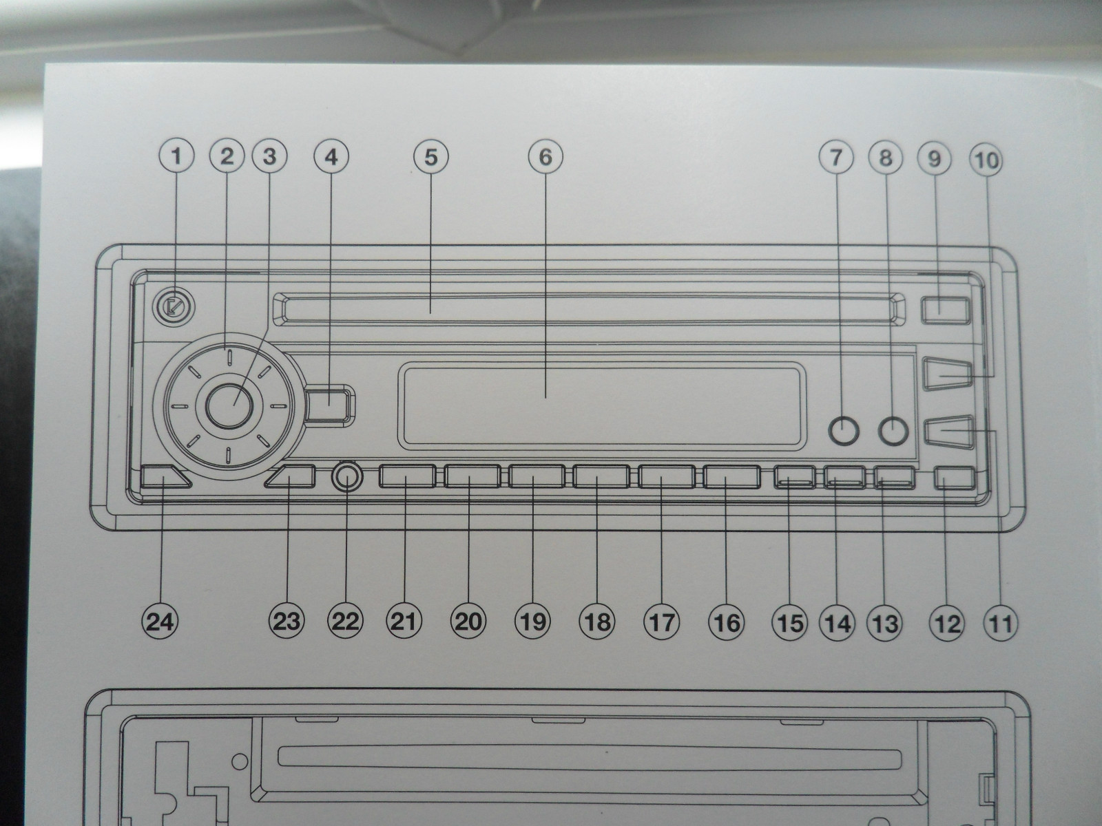 VDO CD136 / 138 Car Stereo Handbook/manual