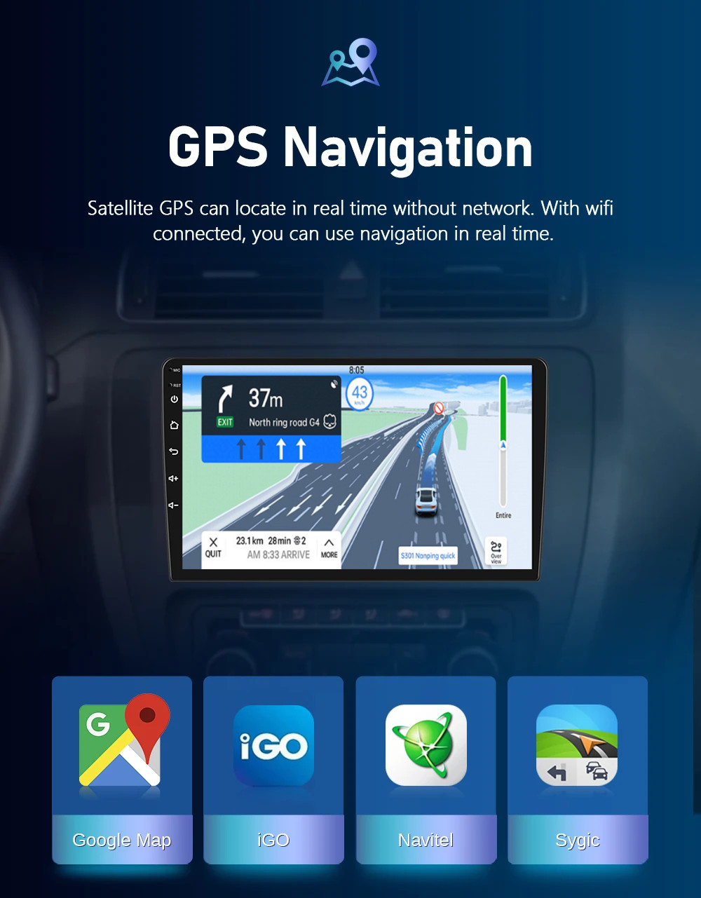 Android 14 Car Stereo Radio For Nissan Teana Altima 2013-18 Car Play GPS 2G+32GB