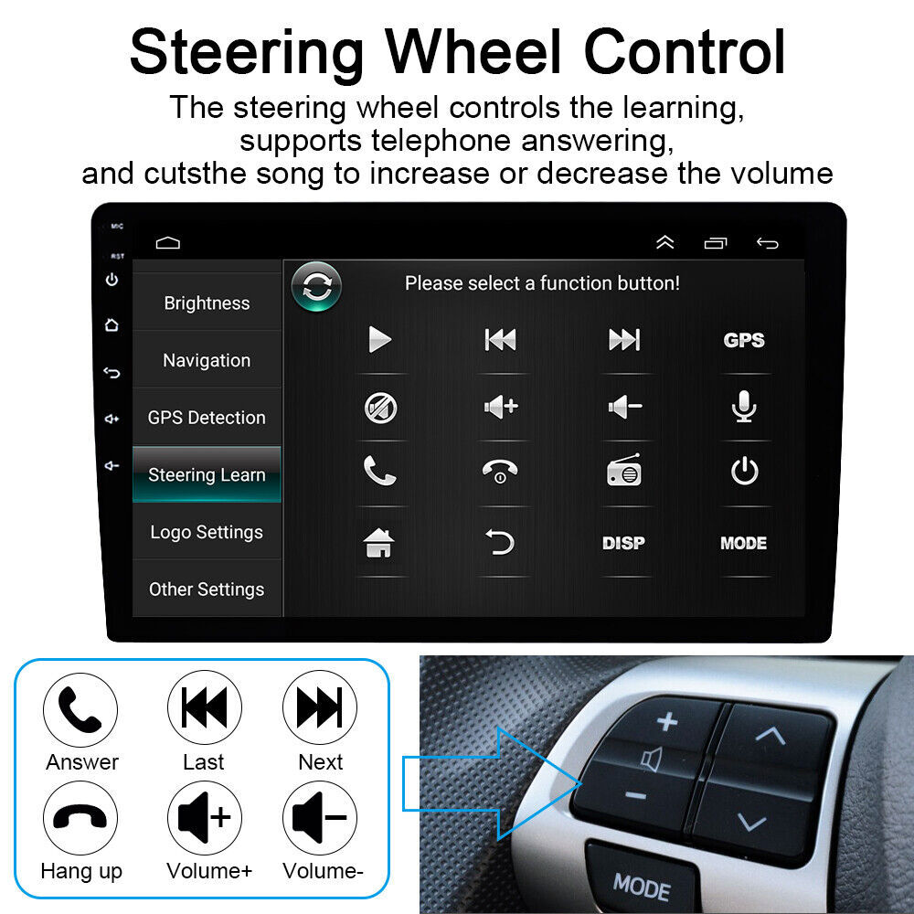 Radio Dash Kit Android 12 GPS WIFI 2G+32G For Mazda 3 2010-2013 Apple Carplay