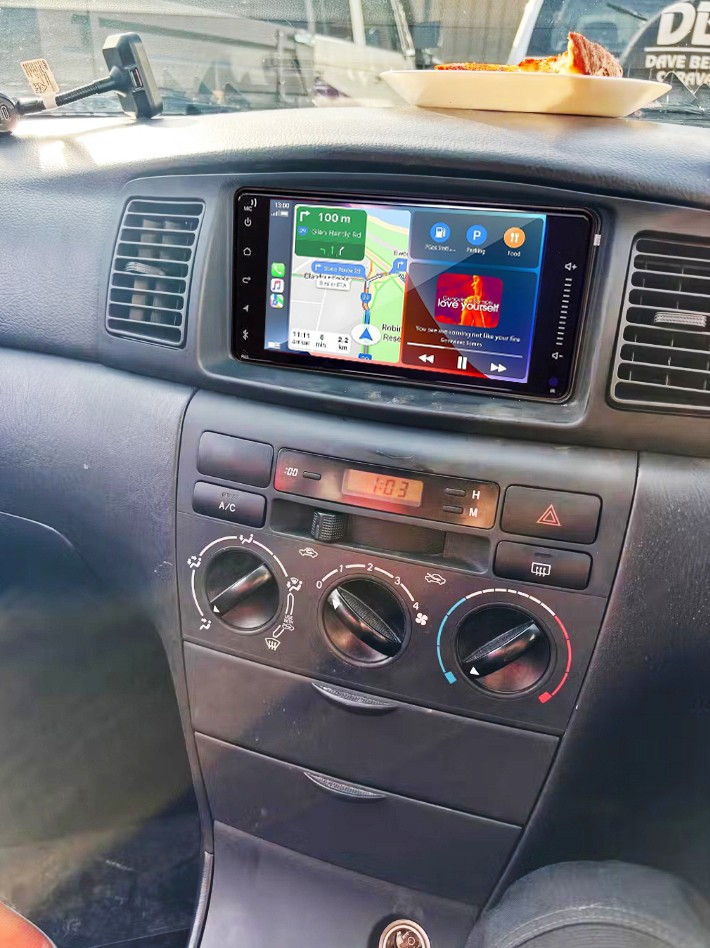 For 2002-2006 Toyota Corolla 7” Android 13 Carplay Car Radio Stereo GPS Navi