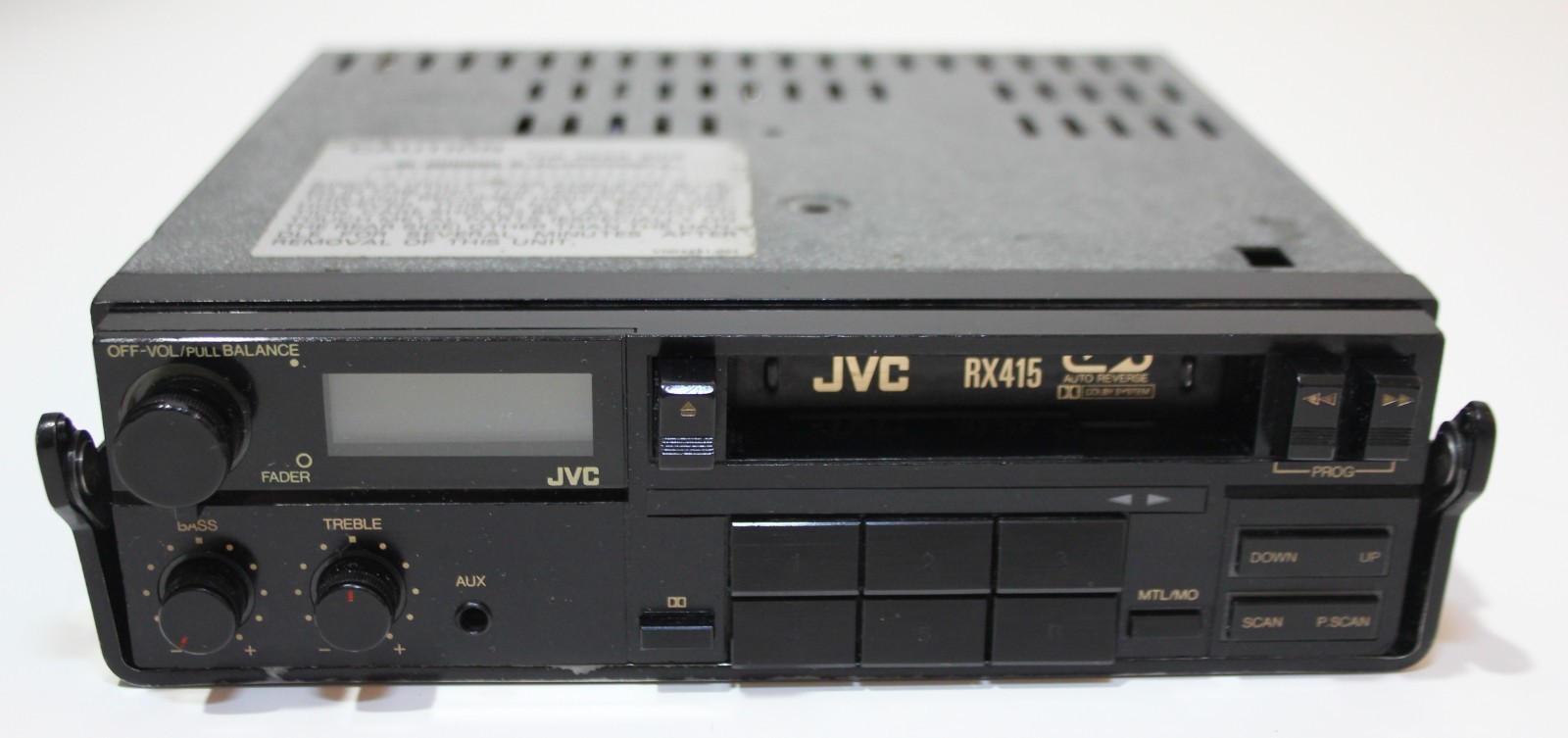 JVC RX415 Pull Out Car Stereo Cassette Receiver Tuner – NO CASING – UNTESTED
