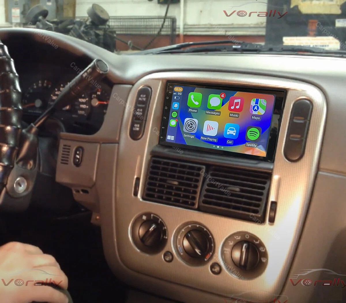 For 1998-2005 Ford Explorer 7″ Android 15 Wireless Carplay Car Stereo Radio GPS