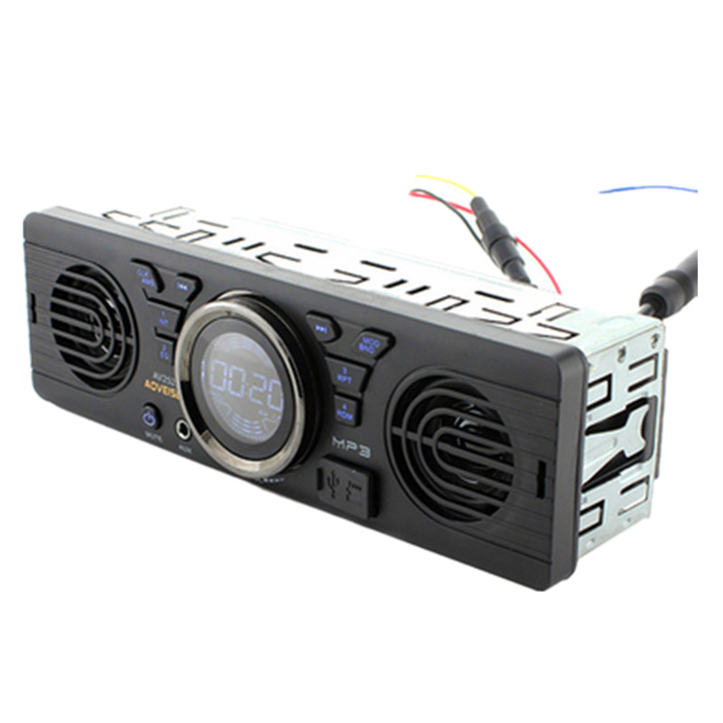 1 DIN Car Stereo Radio MP3 WMA Player Bluetooth hands-free FM USB AUX In-dash