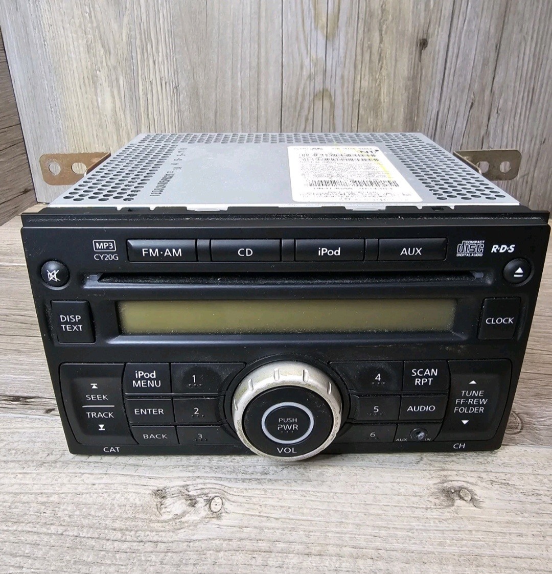 2012-2013 NISSAN VERSA OEM AM FM Radio Stereo MP3 Aux CD Player Receiver Unteste