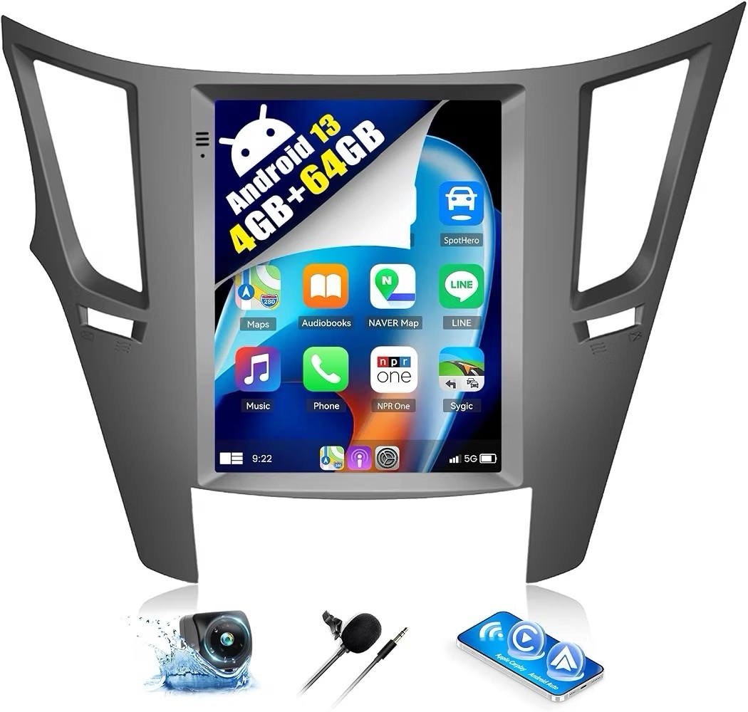 SIXWIN Android 13 Car Stereo 4G+64G for Subaru Outback Legacy 2010-2014
