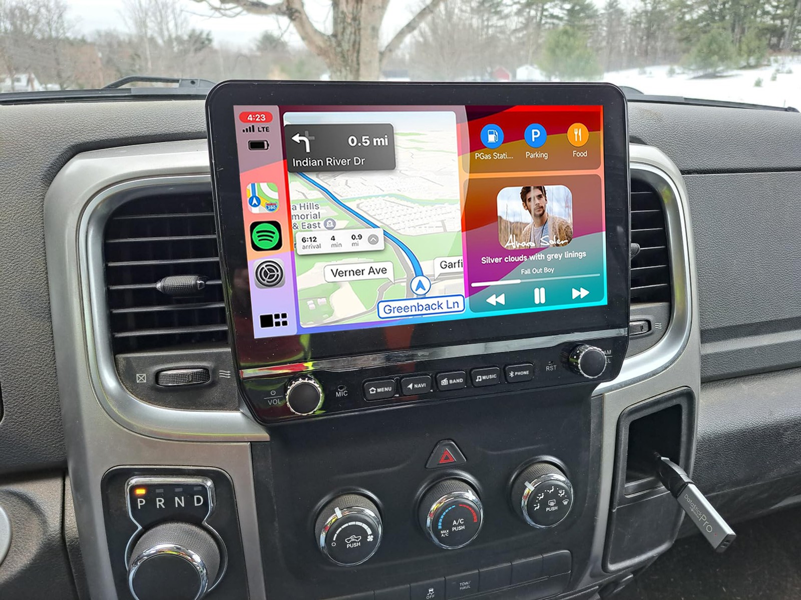 Car Radio Stereo Carplay Navi For 2013 2014 2015 2016 2017 2018 Ram 1500 2500