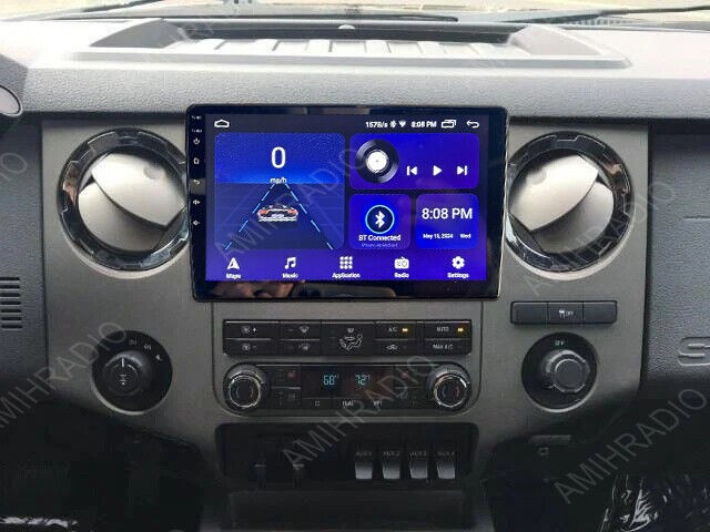 For 2005-14 Ford F-250 F-350 Super Duty CarPlay Android13 Radio 10″ GPS Headunit