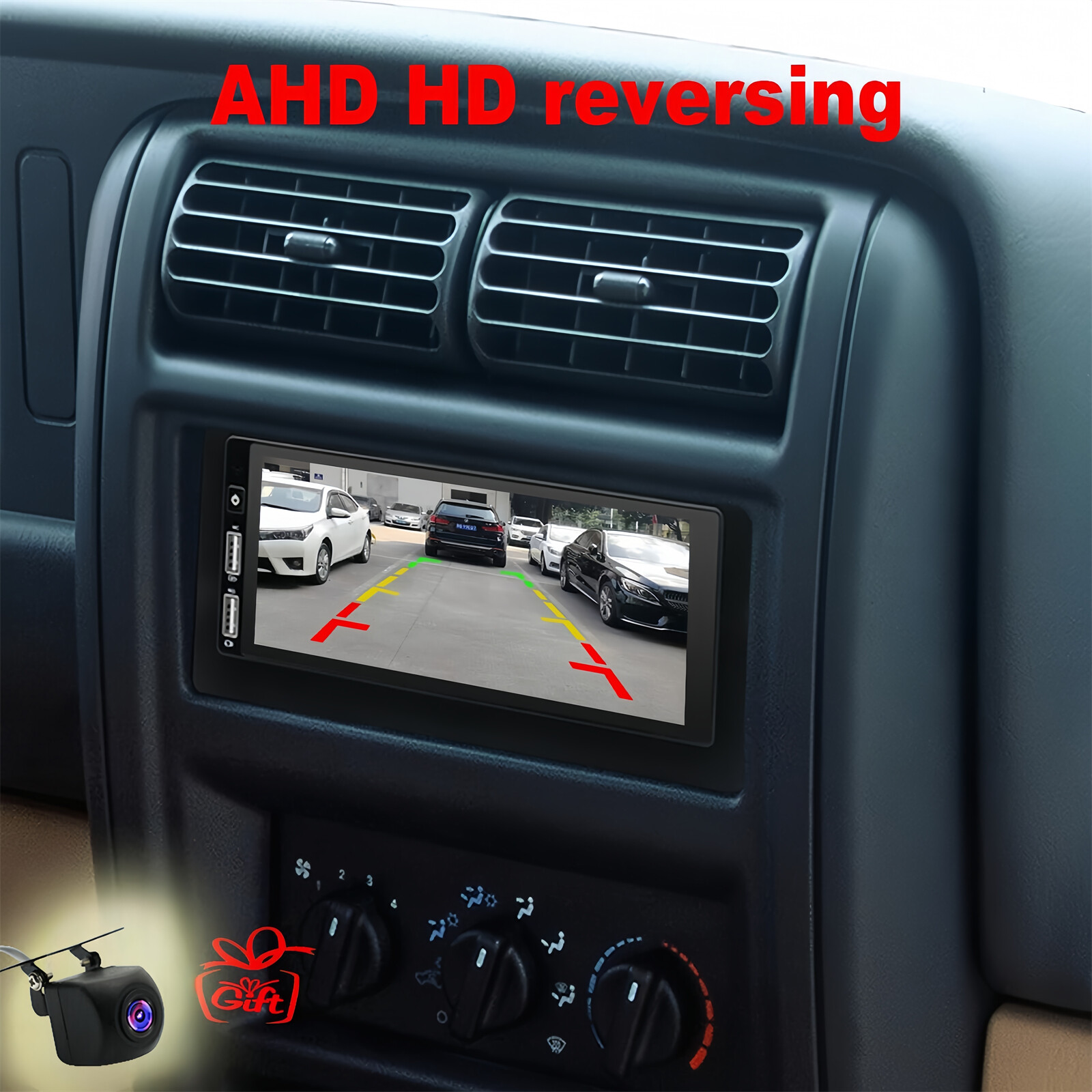Carplay Car Stereo Radio Android 13 GPS For 1994–2002 Dodge Ram 1500-3500