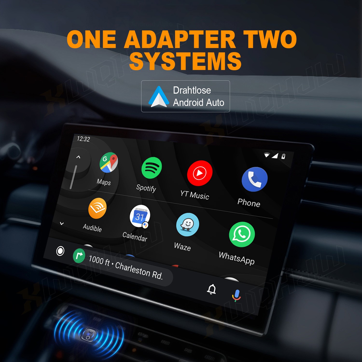 Wired to Wireless Carplay Adapter for Acura Integra 2023-2026