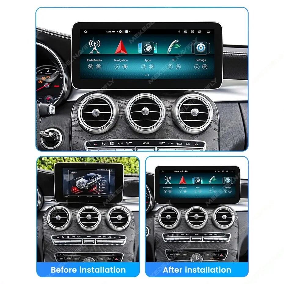 12.3″ 128GB Carplay For Mercedes-Benz A/GLA/CLA-Class C117 W176 X156 Car Stereo