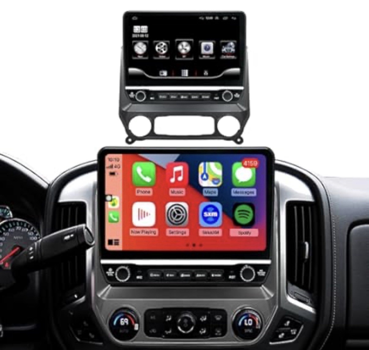 Mekede T10 Android CarPlay Stereo 2014-2018 Silverado Sierra 4GB RAM 64GB ROM