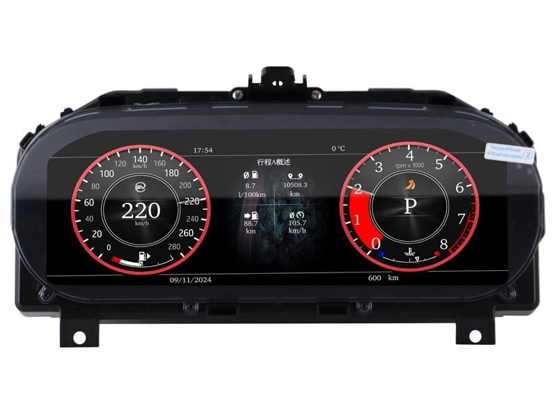 JAGUAR F TYPE 2013-20 12.3″ DIGITAL SPEEDOMETER CARPLAY ANDROID AUTO YB3051 LHD