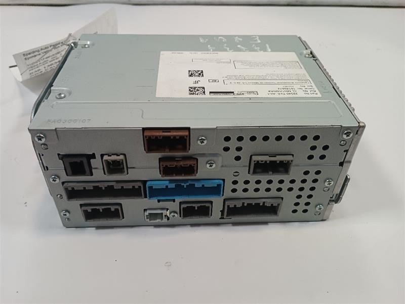 39540TVAAG1 Radio Receiver from 2022 Honda Accord 11261738