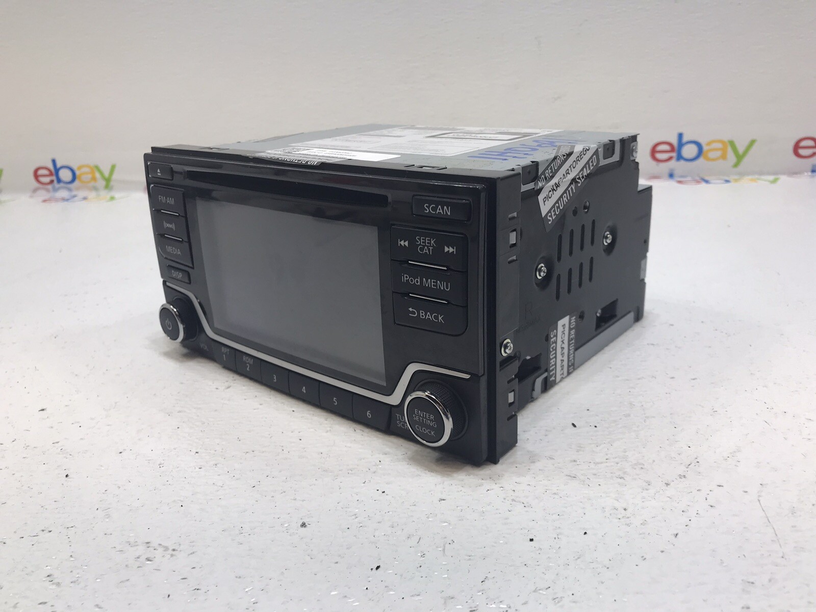 2017-2019 Nissan Sentra Radio Stereo NON-NAV 5″ Display Screen 28185 4AF6A Oem
