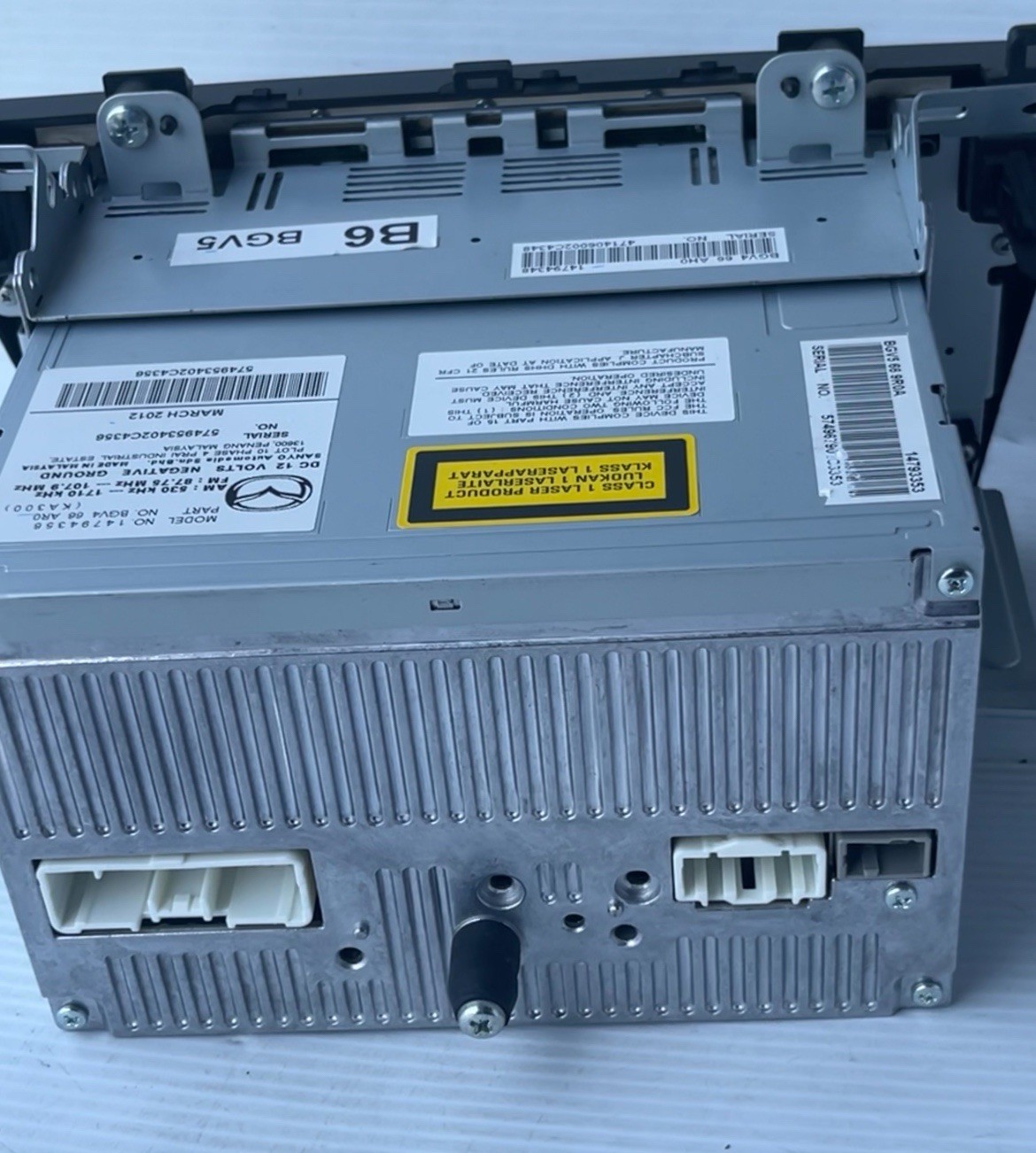 2010-2013 MAZDA 3 RADIO AUDIO AM/FM/CD SINGLE DISC PLAYER RECEIVER OEM