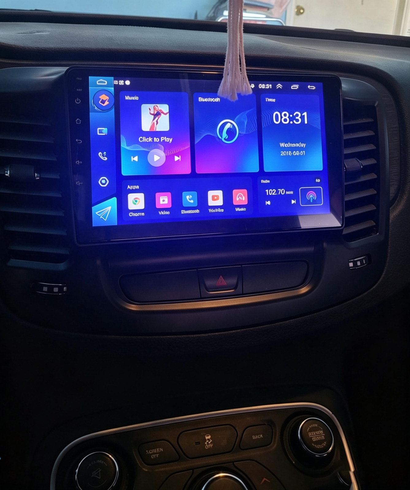 9″ Carplay For 2015-2017 Chrysler 200 200C 200S Android 13 Car Stereo Radio GPS
