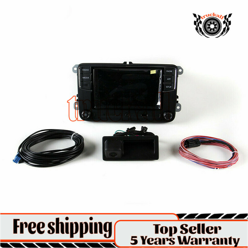4pcs For VW Jetta MK6 Passat Tiguan 6.5″ MIB Radio & RearView Camera & Cable