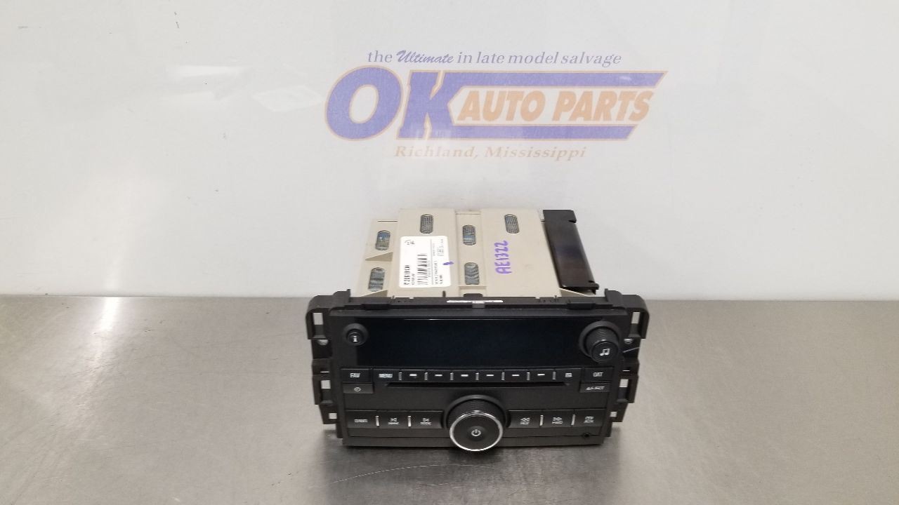 2010 GMC SIERRA 1500 SLE EXT CAB RADIO AUDIO DISPLAY RECEIVER OPT UUI