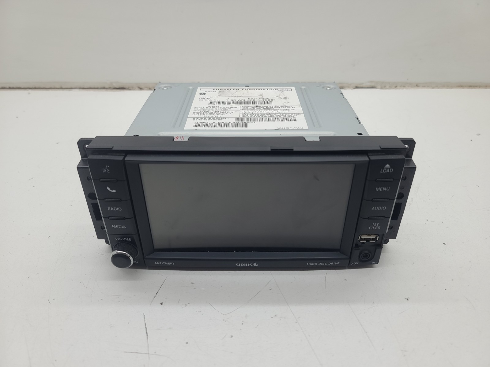 2007 – 2014 Chrysler Dodge Jeep AM FM Radio CD Player Aux OEM P05091195AB