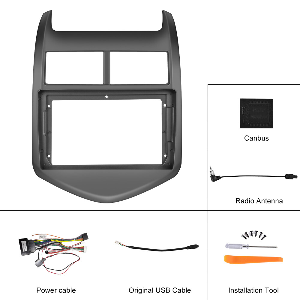4GB+64GB For Chevrolet Aveo Sonic 2011-2015 Android 13 Car Radio GPS Carplay DSP