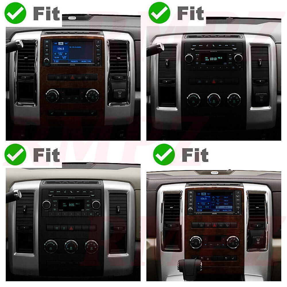 10.1″ Carplay For Dodge RAM 1500 2500 2009-2012 Android 15 Car Radio GPS Stereo
