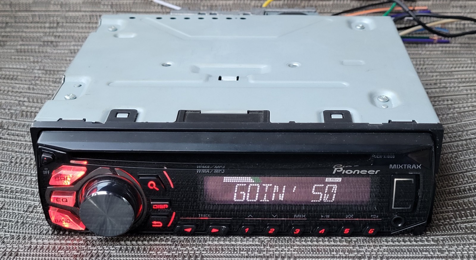 Pioneer DEH-X16UB AM FM CD MP3/WMA Radio Receiver USB Port & AUX Input