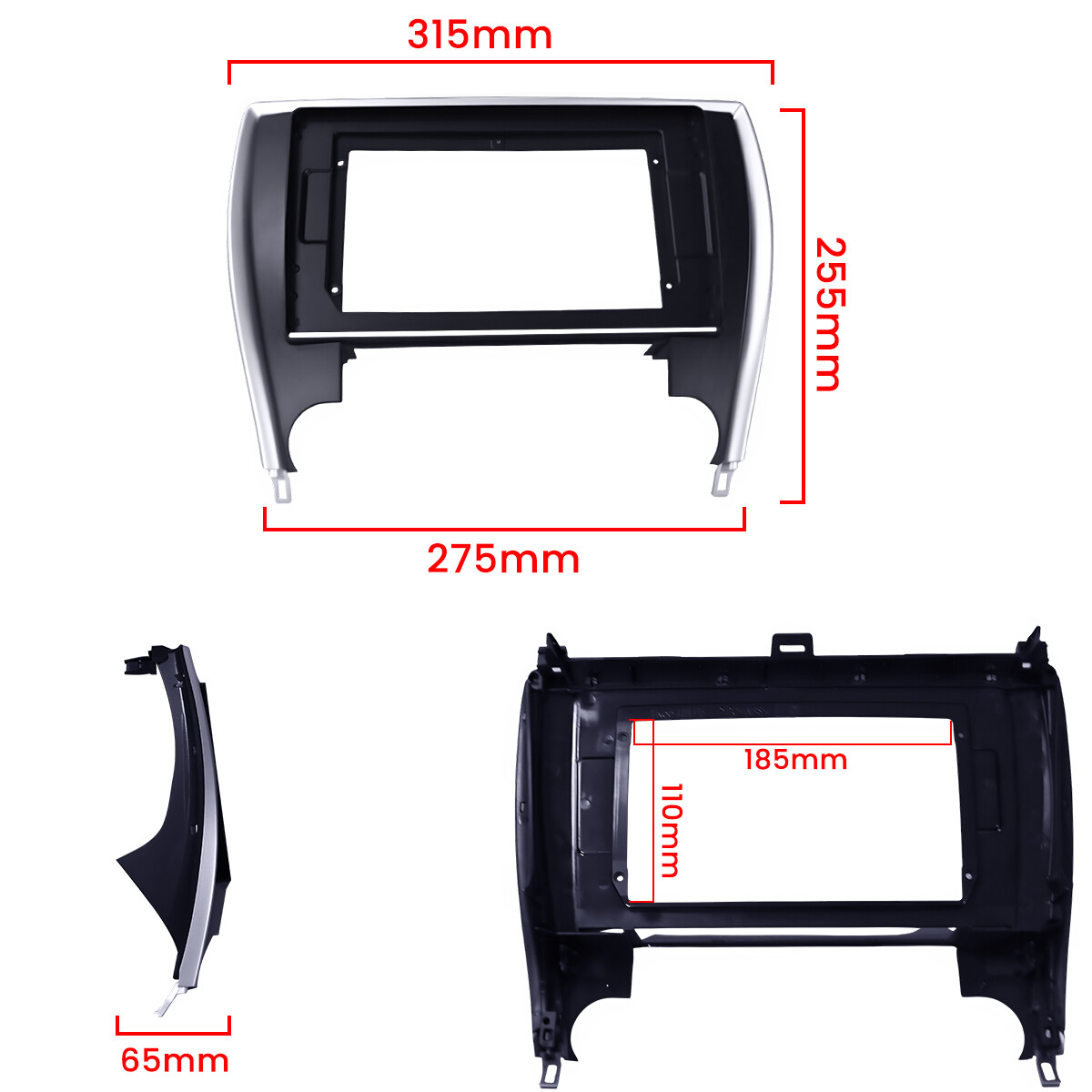 For 2015-2017 Toyota Camry Radio Car Stereo Carplay Android 12 GPS Navigation BT