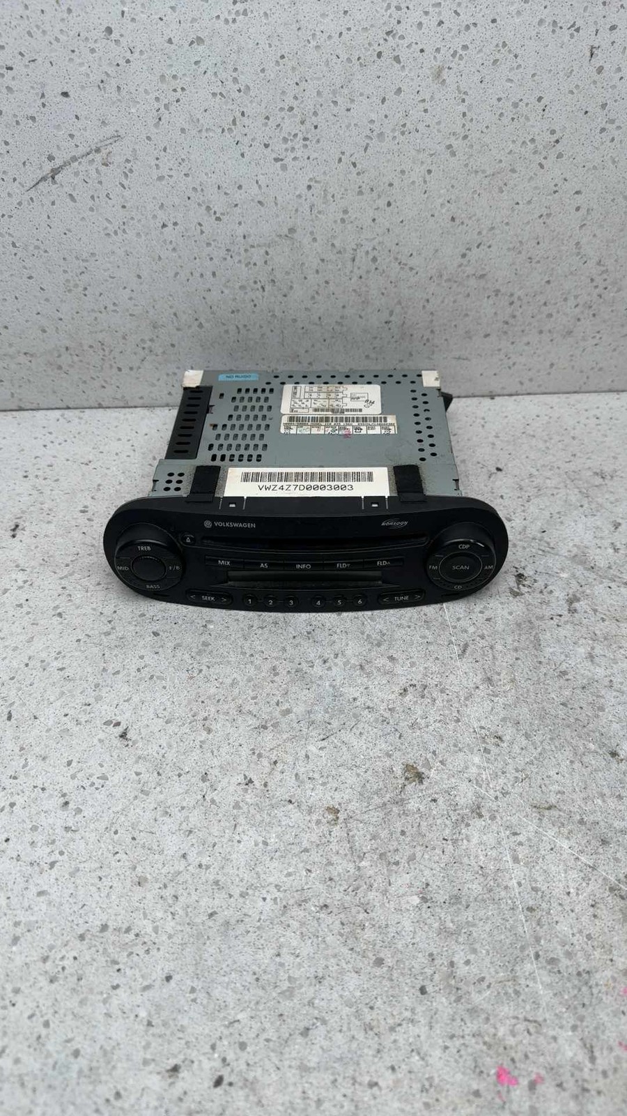 1998-2010 Volkswagen Beetle Radio Cd Mp3 Player