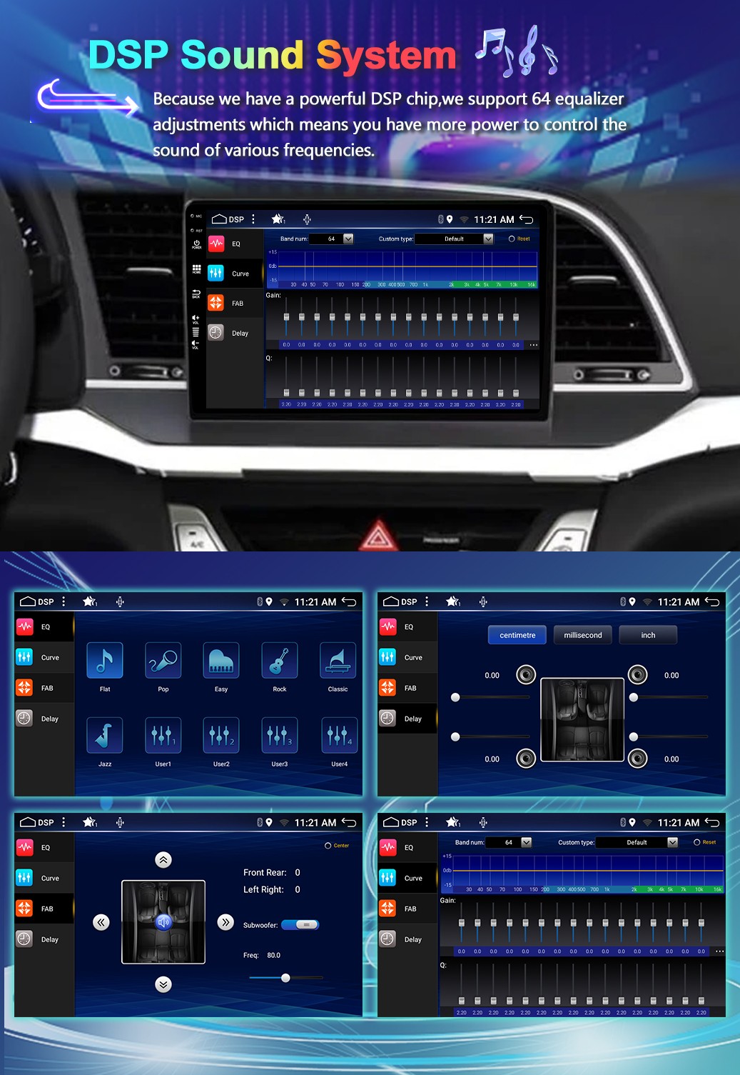 9” 8G+256G Car Radio For Hyundai Elantra 2009-2019 Android 16 GPS Navi USB WIFI