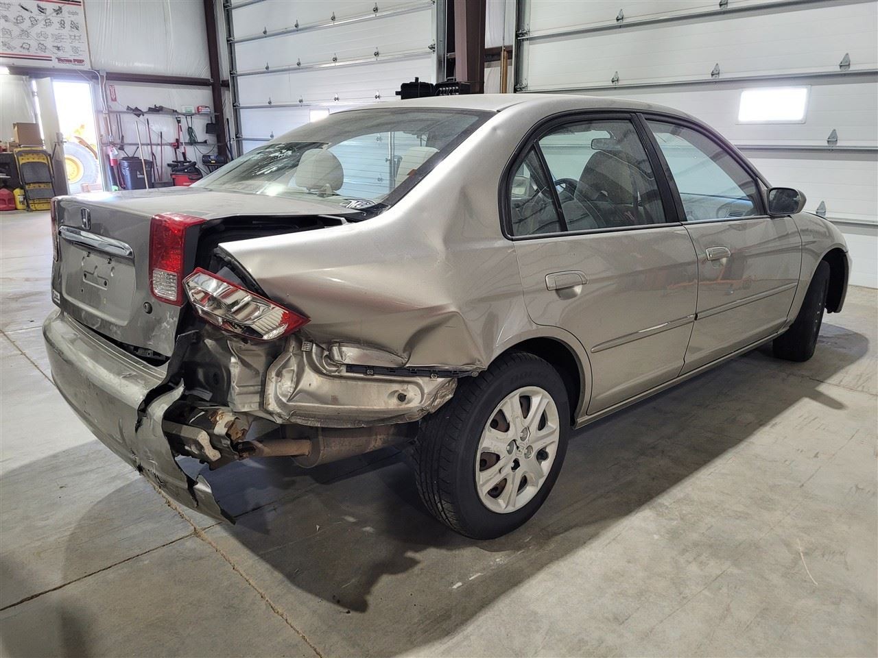 Radio Player Radio Am-fm-cd Sedan Black Face Plate Fits 02-03 CIVIC 1152080