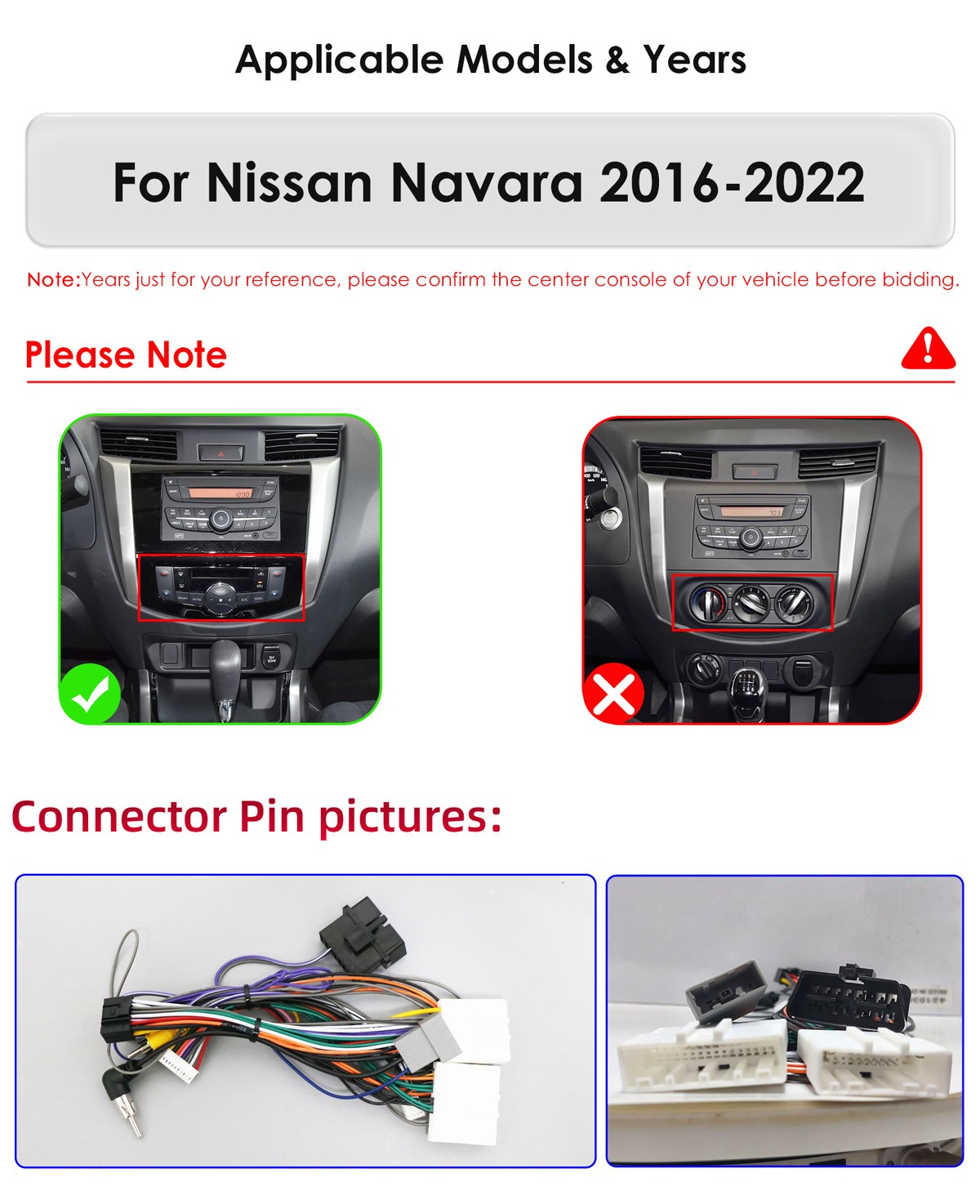 Android Car Stereo Sat Nav System for Nissan Navara 2016-2022 9.7″ Multimedia Player