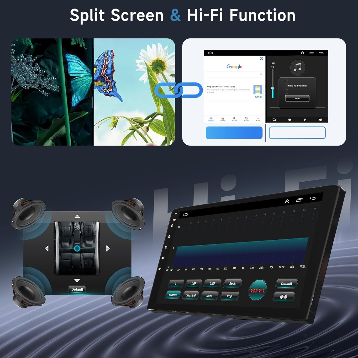 For Hyundai Tucson 2019 2020 2021 Android 14 Apple Carplay Car Radio Stereo GPS