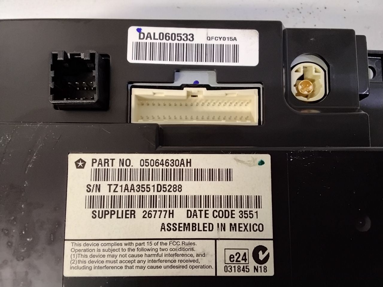 2011-2014 Dodge Charger 4.3″ Display Screen