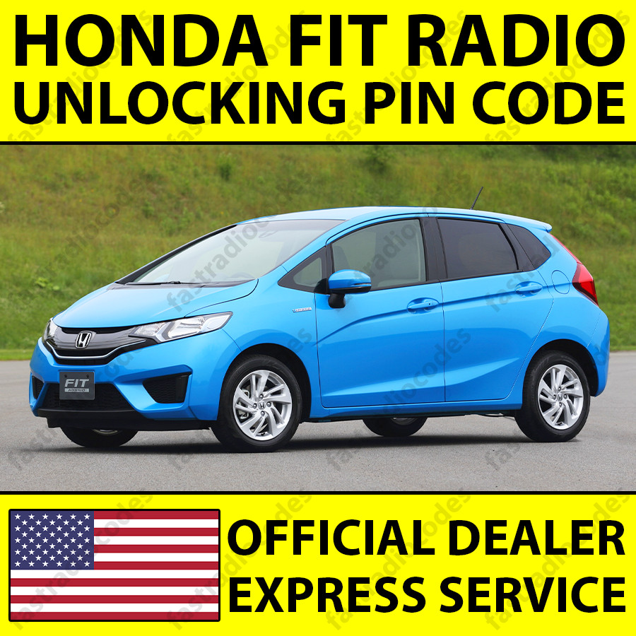 ✅HONDA FIT CAR RADIO NAVI ANTI-THEFT UNLOCKING PIN CODE FAST & RELIABLE✅