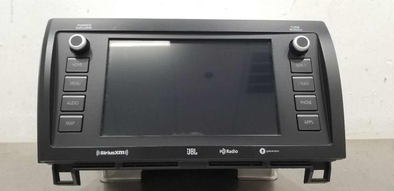 21 TOYOTA SEQUOIA RADIO AUDIO DISPLAY WITH RECEIVER 861400C300