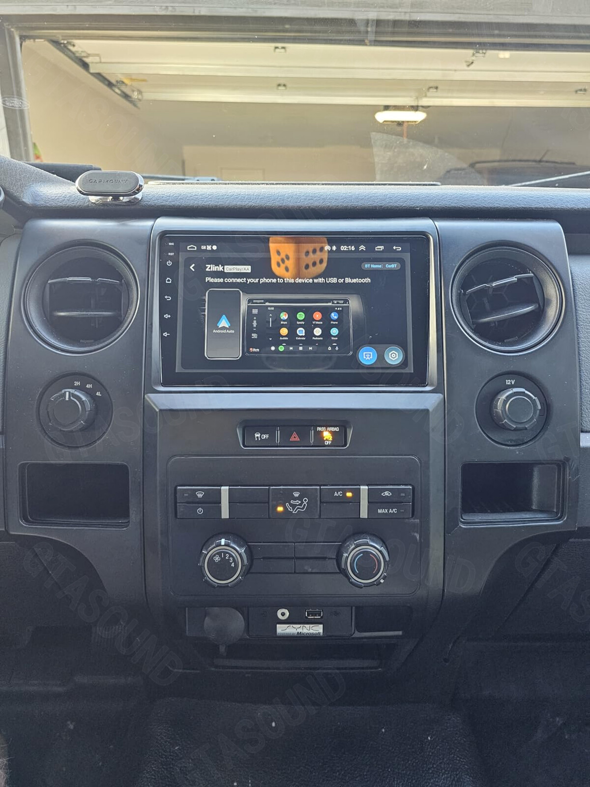 Car touch Stereo Radio BT FM GPS Navi For Ford F150 2009-2014 Carplay Android 13