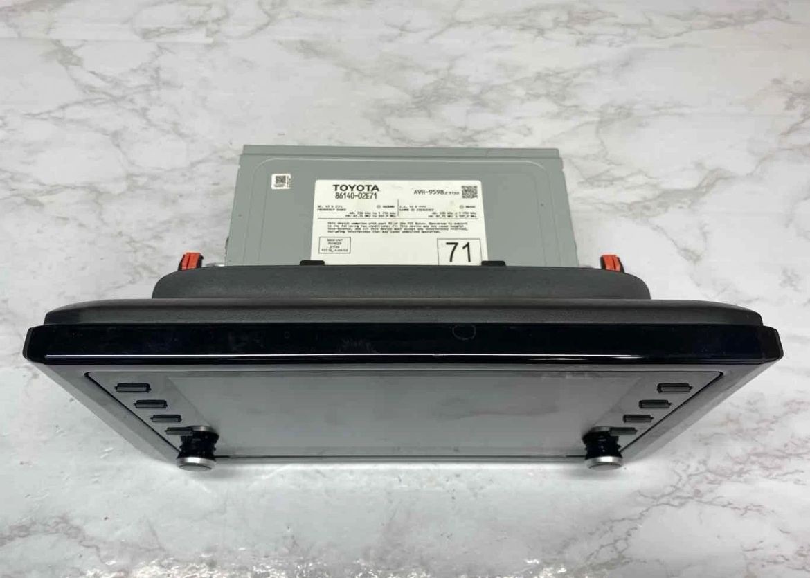 2021 2022 TOYOTA COROLLA RADIO AM FM DISPLAY & RECEIVER SED OEM