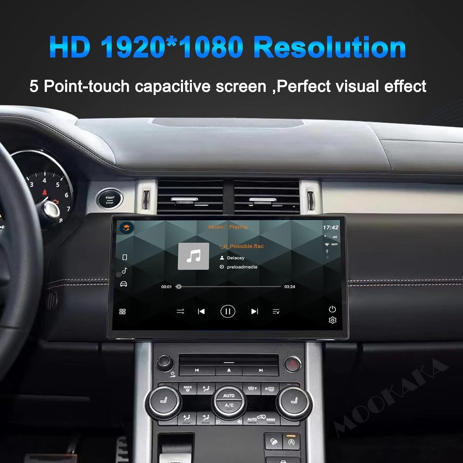 13″ Car Radio Carplay GPS Navigation for Land Rover Range Rover Evoque 2011-2019