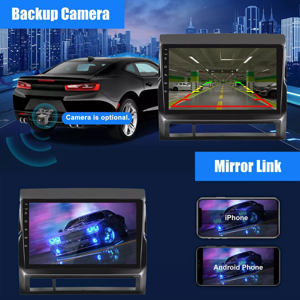 For Toyota Tacoma 2005-2013 Android 13.0 Car Radio Stereo GPS WIFI Carplay 4+64G