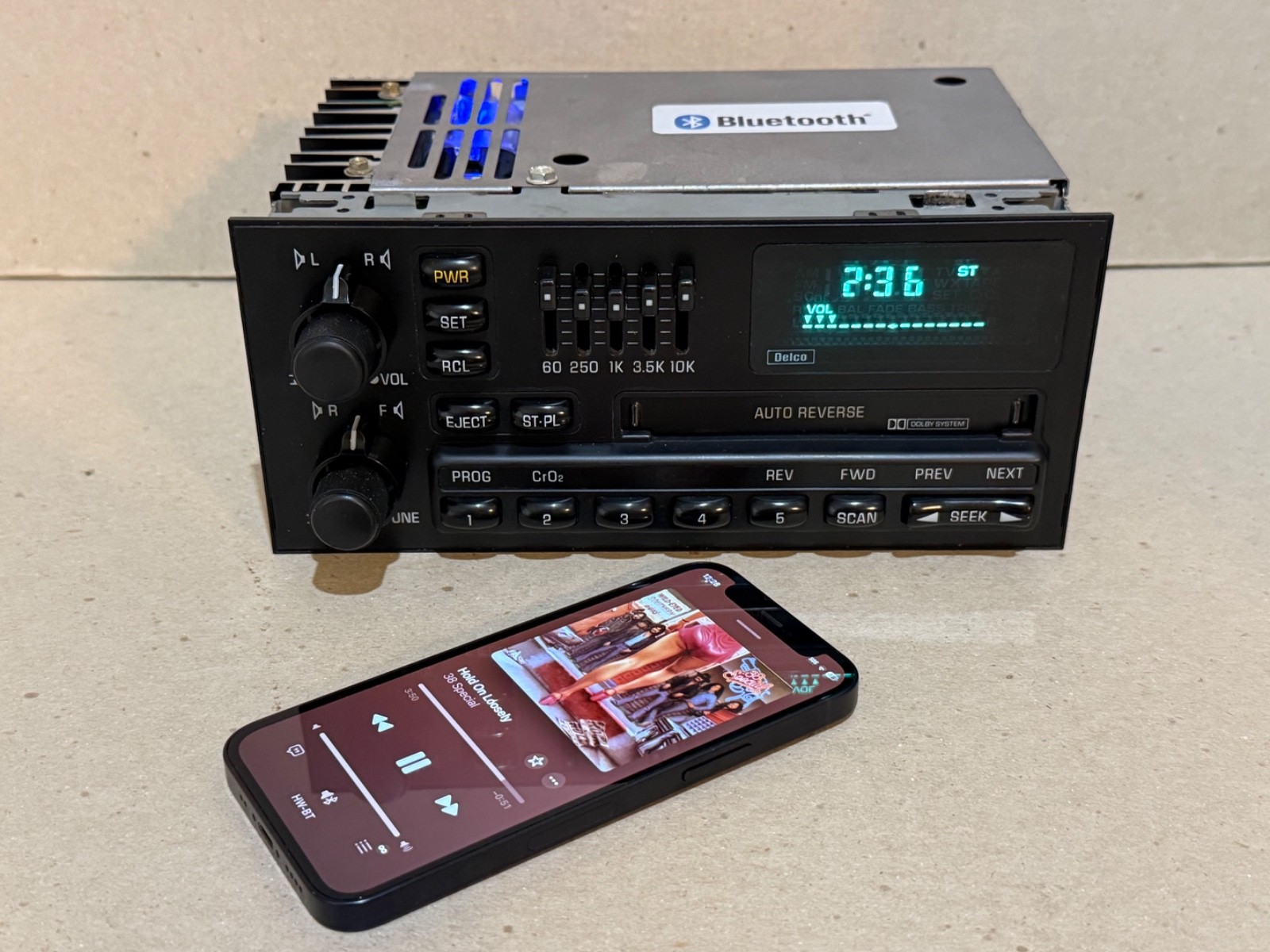 GM 5EQ Cassette RADIO HIGH OUTPUT BLUETOOTH 84 85 86 87 BUICK GRAND NATIONAL GNX