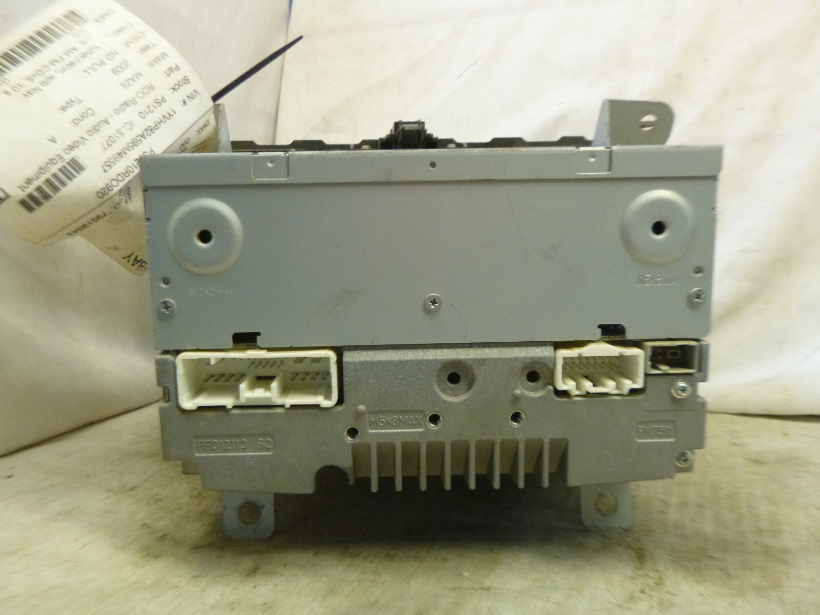 09 10 Mazda 6 Radio 6 Disc Cd Mp3 WMA Player GS3N669RXD KAY38