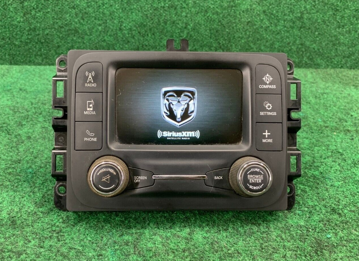 17-20 RAM 1500 MULTI MEDIA RADIO Bluetooth Satellite Radio Receiver DISPLAY OEM