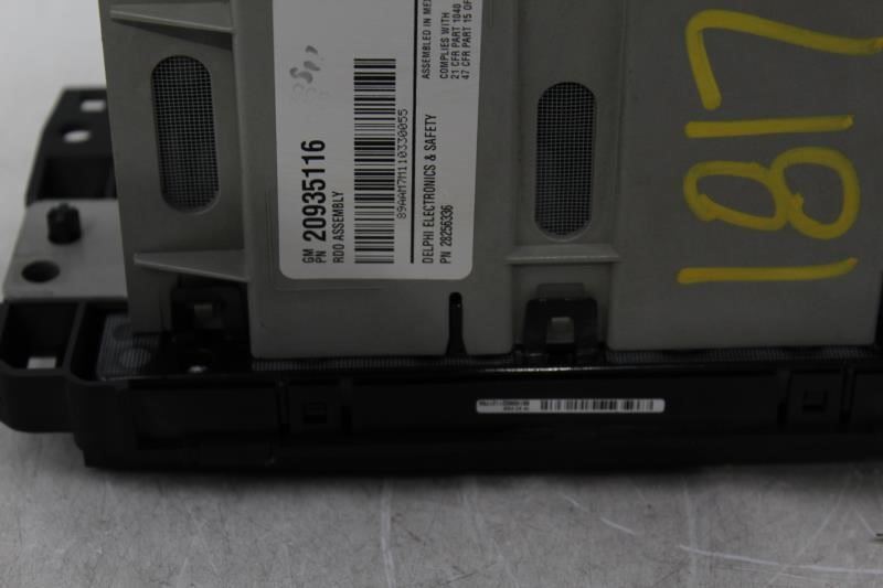 Audio Equipment Radio Opt Uui Fits 10-17 TRAVERSE 30179