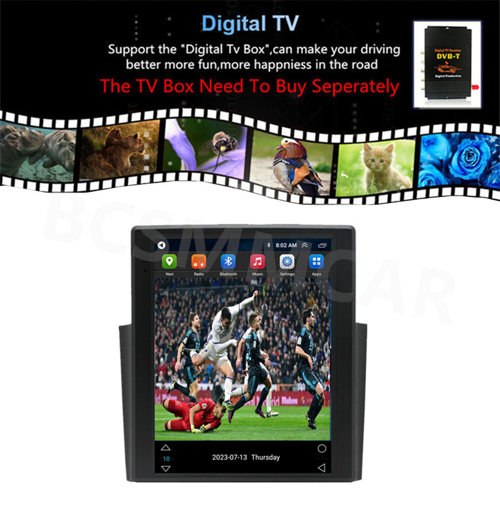 Bluetooth Car Stereo Radio MP5 Player Touch Screen FM WiFi GPS Navi Mirror Link