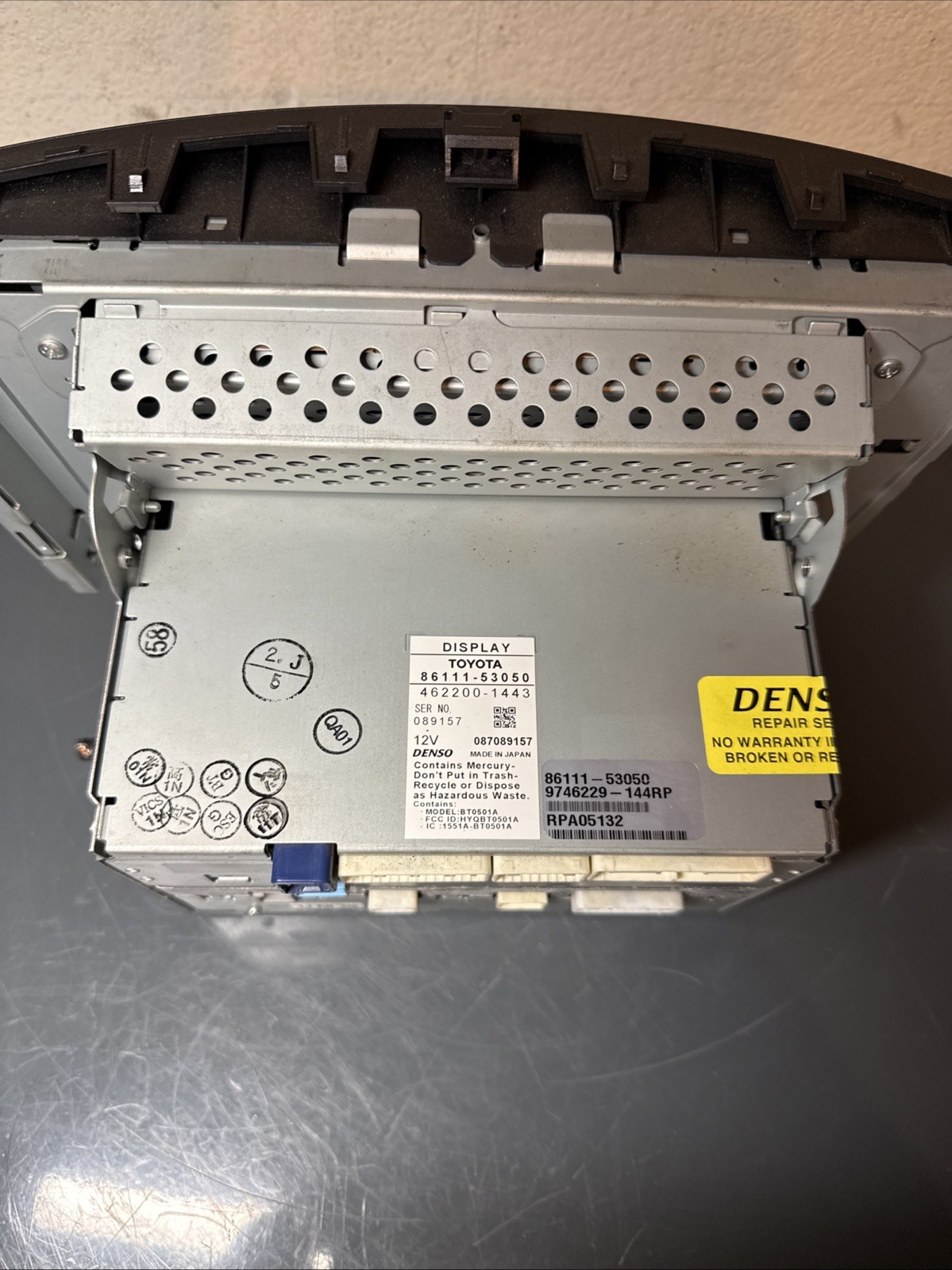 2006-2009 Lexus IS250 IS350 Navigation GPS Radio Screen Display OEM 86111-53050
