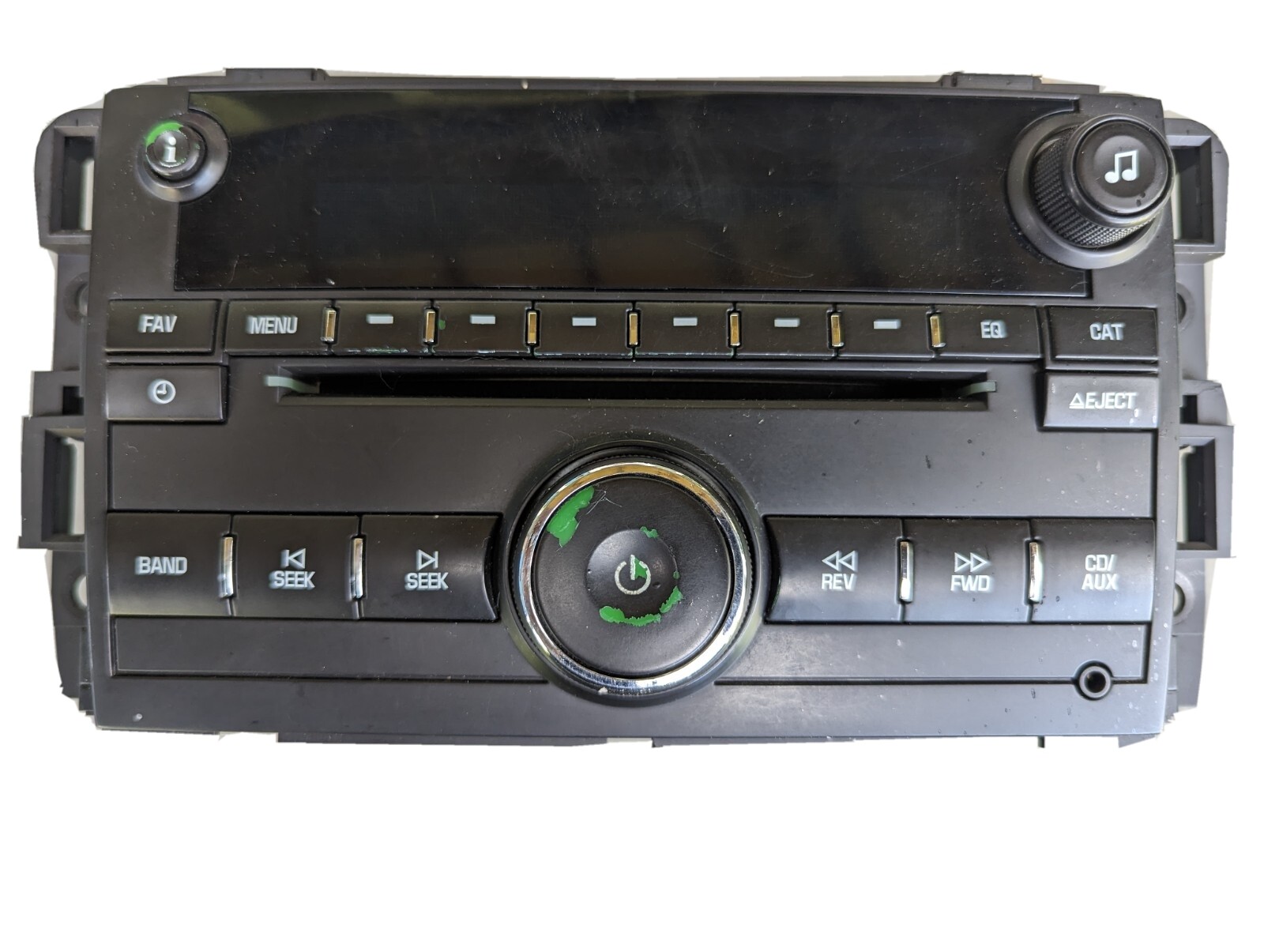 GM/Chevrolet AM/FM Radio and CD Player with AUX 20934593 OEM Radio Head Unit…