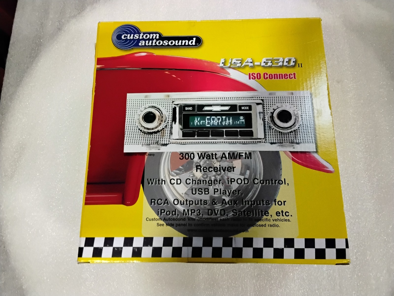 Custom Autosound USA-630 1968-76 Corvette Radio CVMV630 1KE200B 300 watt